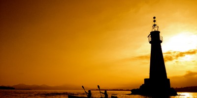 Couche de soleil Kayak Cannes